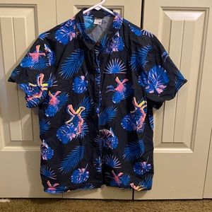 Dutch bros button up short sleeve